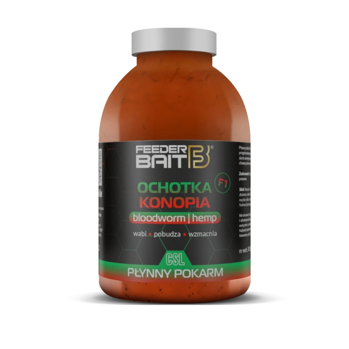 PŁYNNY POKARM OCHOTKA & KONOPIA 250ML OPK/4SZT